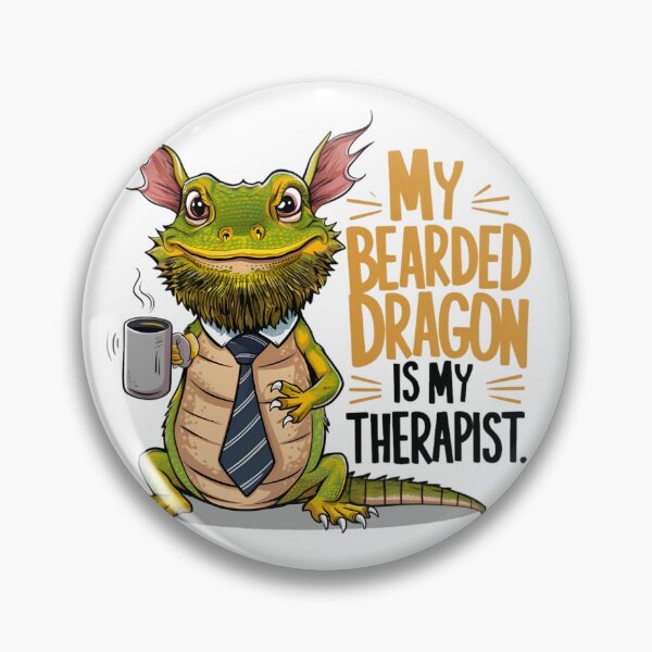 Item preview, My Bearded Dragon Is My Therapist designed and sold by PlanetMarker.
