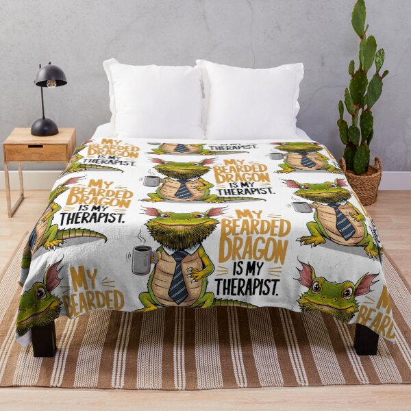 Item preview, My Bearded Dragon Is My Therapist designed and sold by PlanetMarker.
