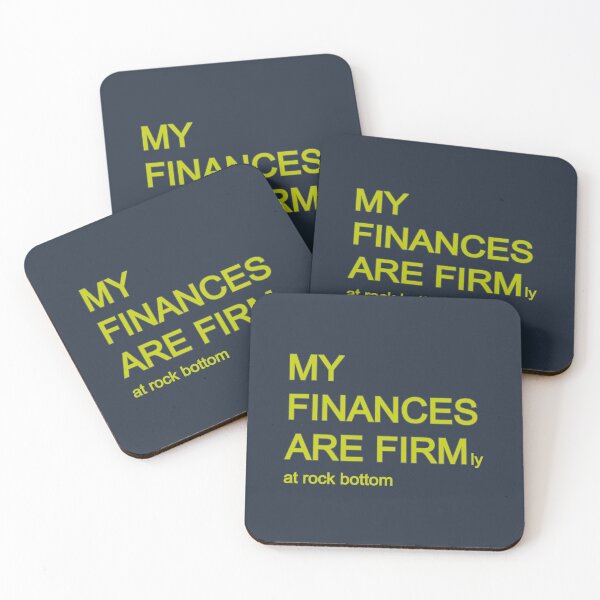 Item preview, My finances are firmly at rock bottom designed and sold by mariya-ivanova.