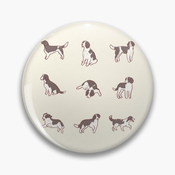 Item preview, English springer spaniel dog pack designed and sold by Mayarart.