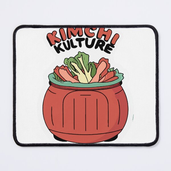 Item preview, Kimchi Kulture in Traditional Pot Flat Design designed and sold by NiftyWrx.