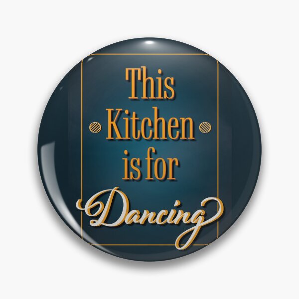 Item preview, Retro Kitchen Quote Art - This Kitchen is For Dancing designed and sold by Space Sense.