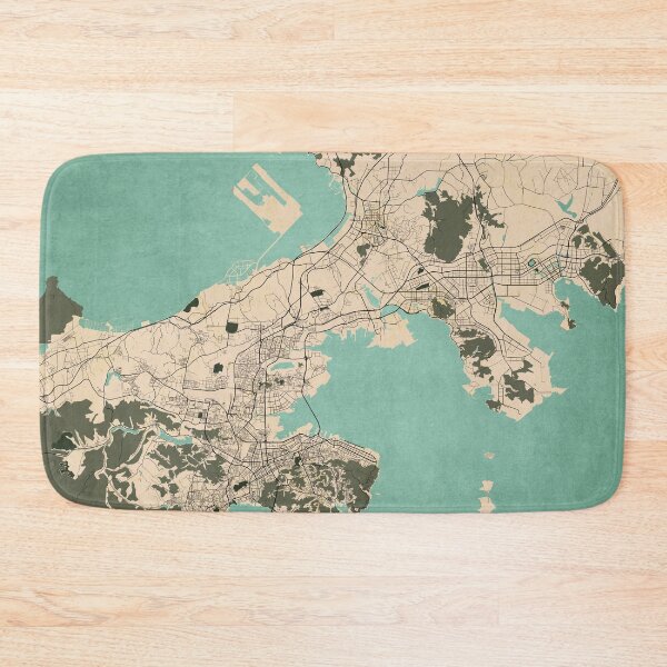 Item preview, Dalian City Map of Liaoning, China  - Vintage designed and sold by deMAP.