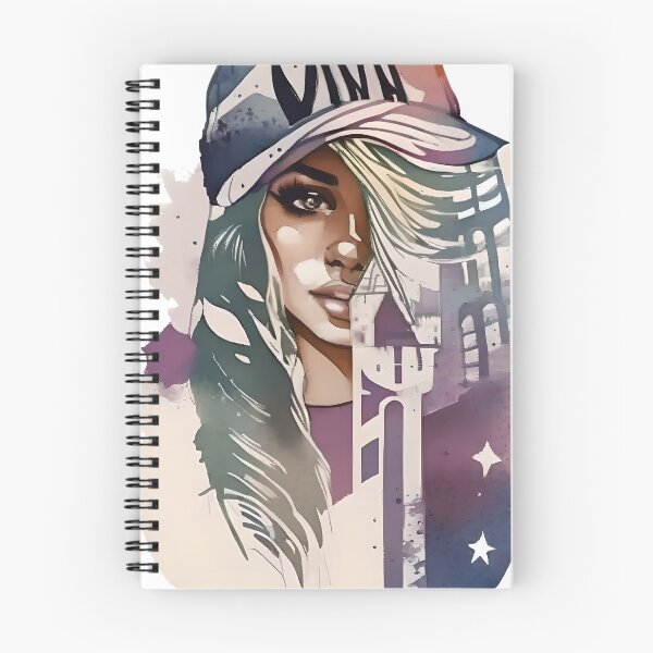 Item preview, Beauty in Baseball Watercolor Portrait designed and sold by agaksiazek.