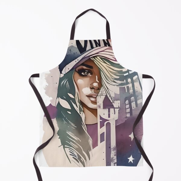Item preview, Beauty in Baseball Watercolor Portrait designed and sold by agaksiazek.