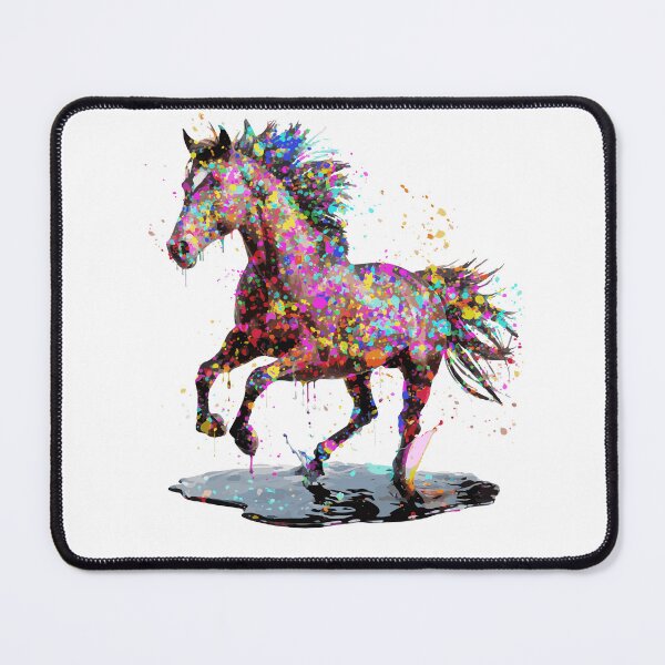 Item preview, Wild Mustang: A Splash of Color designed and sold by LuxeDigiArt.