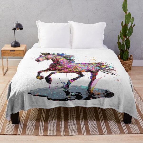 Item preview, Wild Mustang: A Splash of Color designed and sold by LuxeDigiArt.