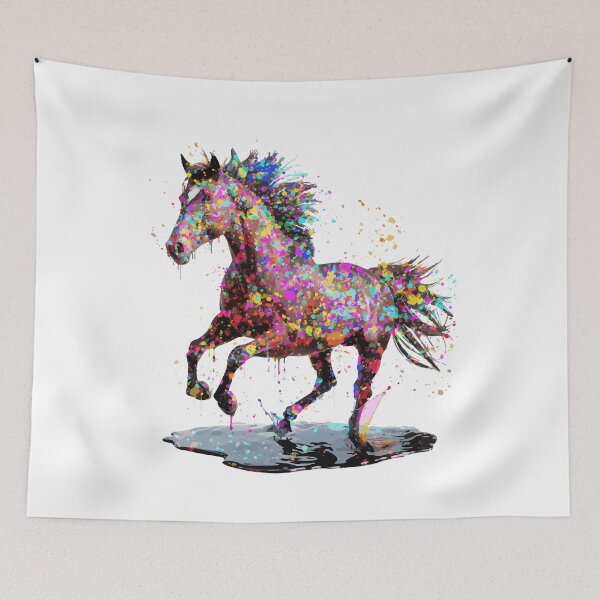 Item preview, Wild Mustang: A Splash of Color designed and sold by LuxeDigiArt.