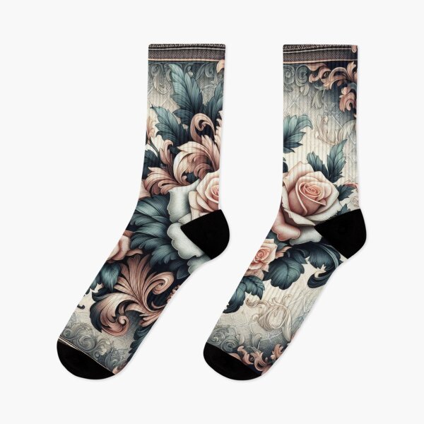 Item preview, Ombre Damask With Roses designed and sold by DesignsByPrnces.