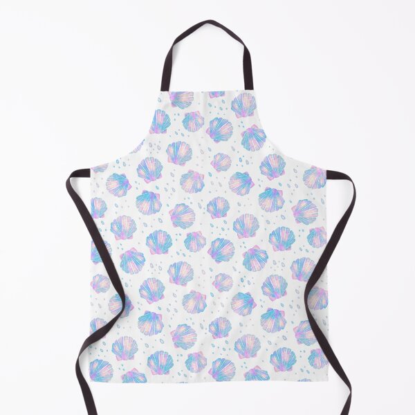 Item preview, Iridescent Sea Shells and Bubbles Watercolor Pattern designed and sold by tartagain.