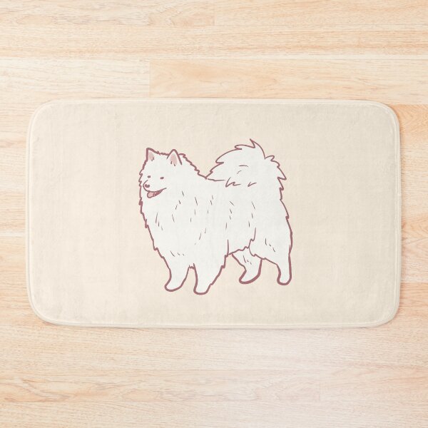 Item preview, Cute american eskimo illustration  designed and sold by Mayarart.