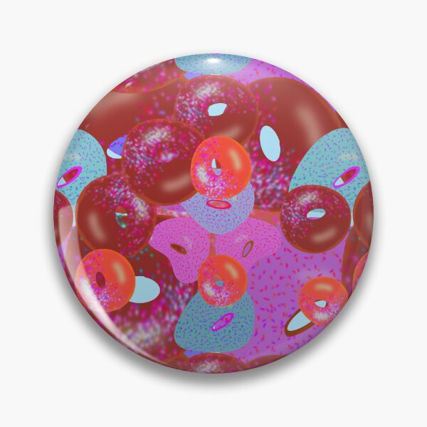Item preview, Very Chocolate Donuts - Hand-Drawn Repeating Pattern designed and sold by Victoria Rose.