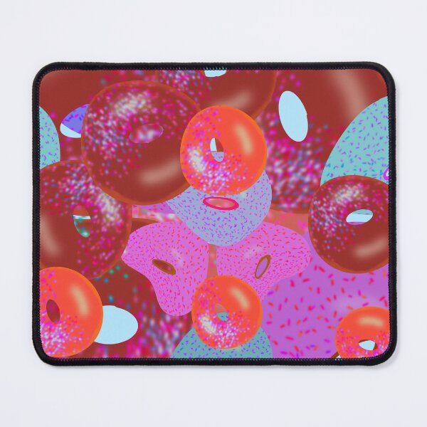 Item preview, Very Chocolate Donuts - Hand-Drawn Repeating Pattern designed and sold by Victoria Rose.