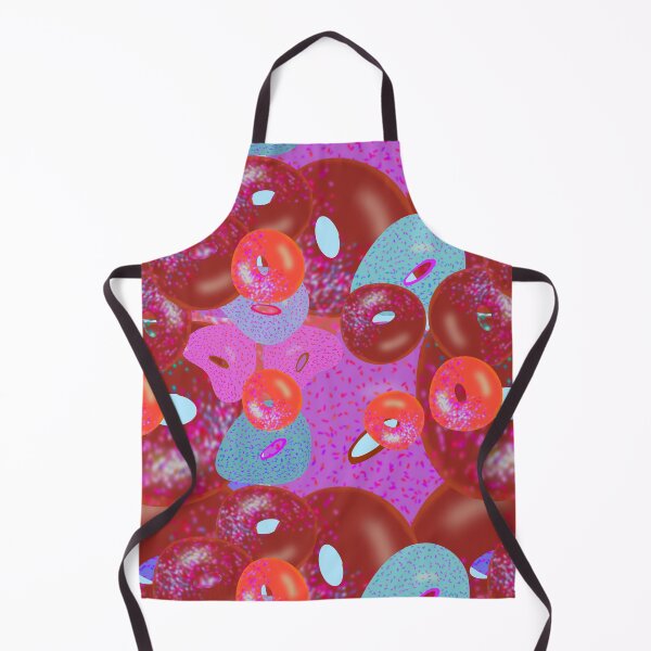 Item preview, Very Chocolate Donuts - Hand-Drawn Repeating Pattern designed and sold by Victoria Rose.