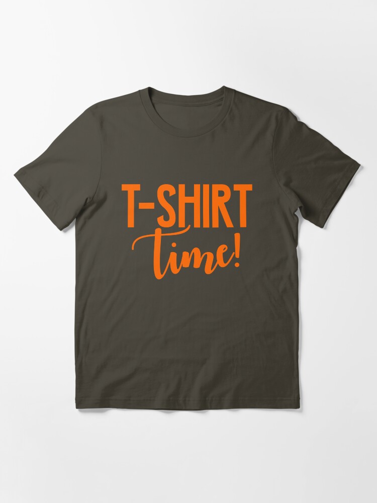 jersey shore t shirt time Essential T Shirt for Sale by malibusmile Redbubble