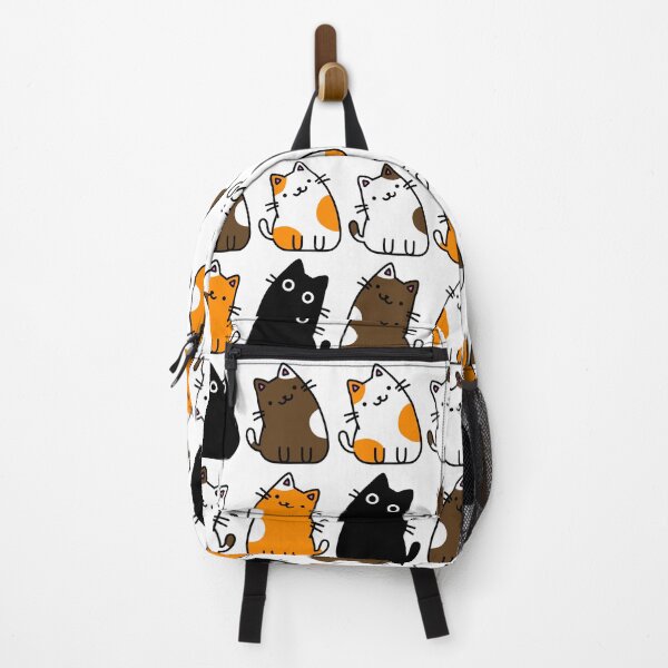 Item preview, Tilted Whiskers: Pattern of Cute Cats with Tilted Heads designed and sold by RiciPaneto.