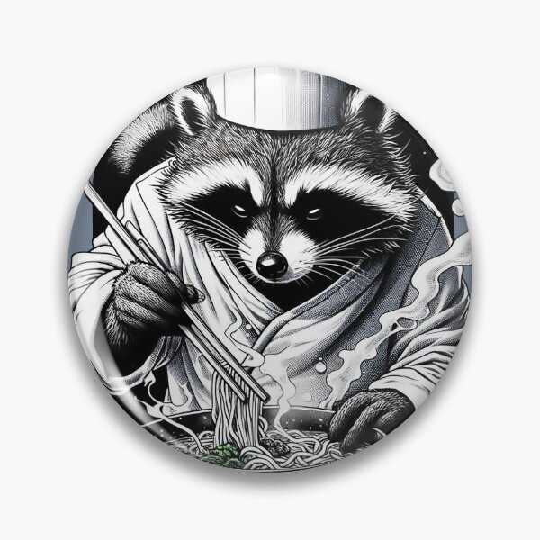 Artikelvorschau, Raccoon Noodle Artisan entworfen und verkauft von SharpPenguin.