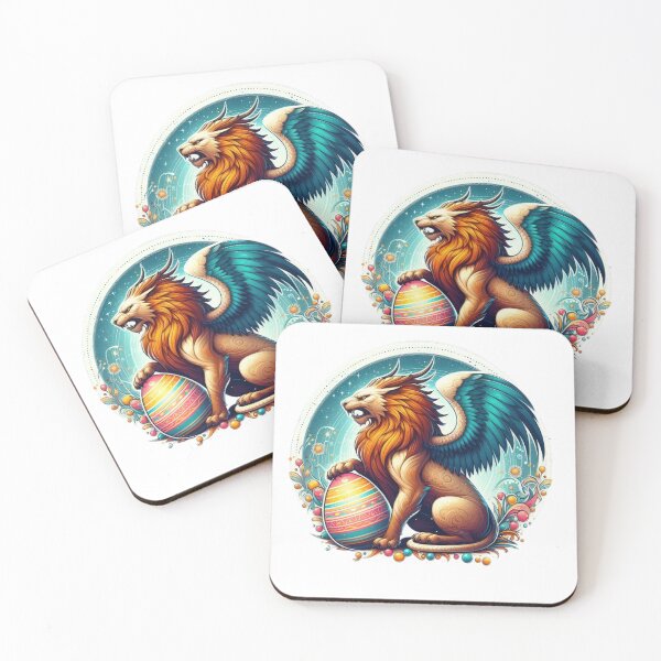 Item preview, manticore Easter mythical animals  designed and sold by Expressions-Sel.