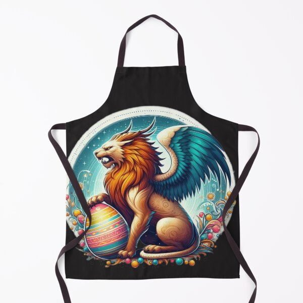 Item preview, manticore Easter mythical animals designed and sold by Expressions-Sel.