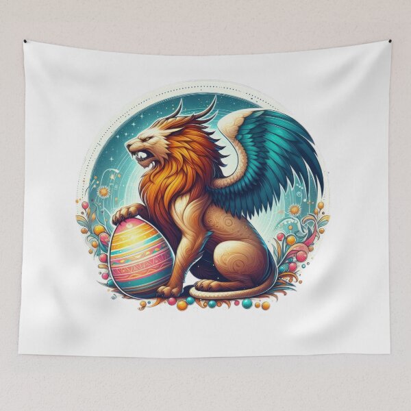 Item preview, manticore Easter mythical animals  designed and sold by Expressions-Sel.