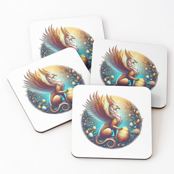 Item preview, Easter griffin mythical animals  designed and sold by Expressions-Sel.
