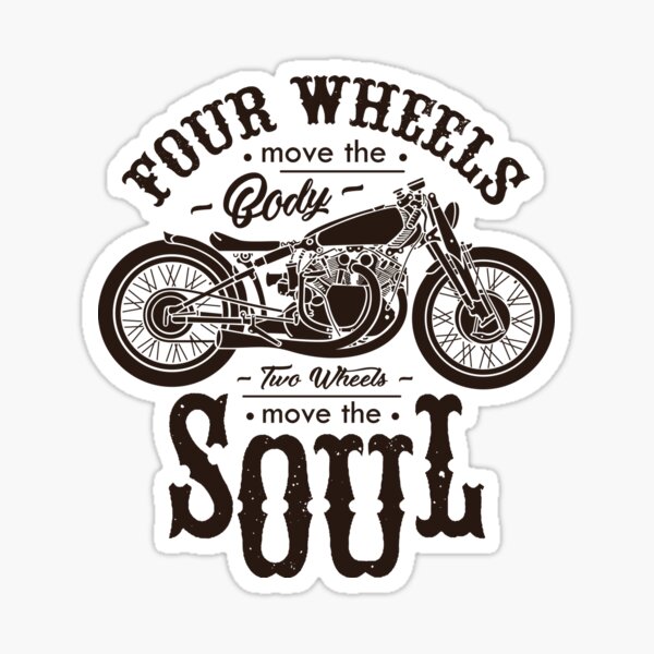 Download Motorcycle Stickers | Redbubble