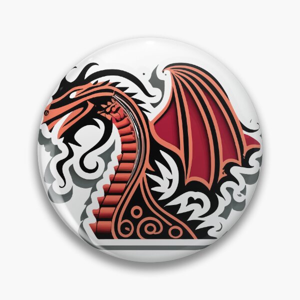 Item preview, Intricate Papercut Dragon Art designed and sold by NiftyWrx.