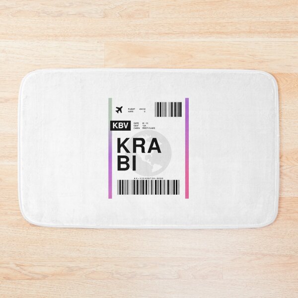 Item preview, Krabi Boarding Pass designed and sold by RabbitK.
