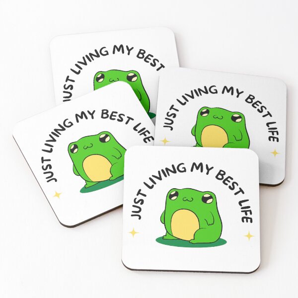 Item preview, Just Living My Best Life designed and sold by MysticalBlack Studio.