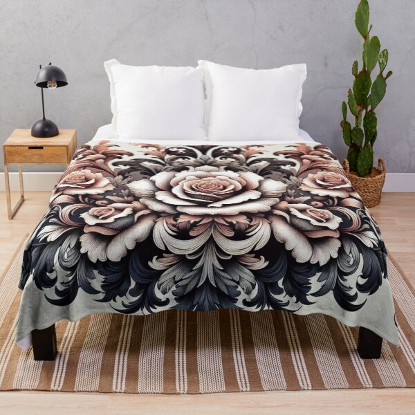 Item preview, Ombre Damask With Roses designed and sold by DesignsByPrnces.