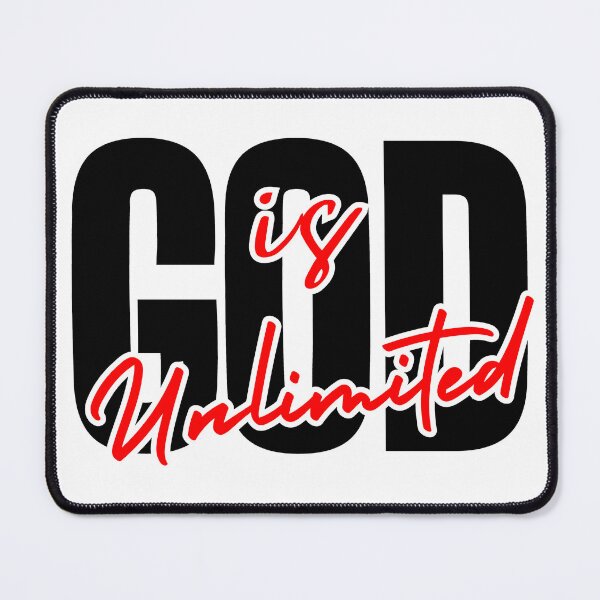 Item preview, God is unlimited designed and sold by MoriaStore.