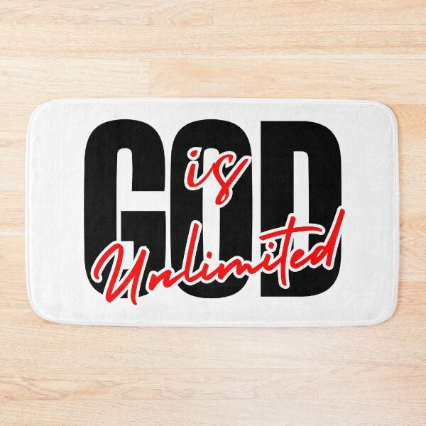 Item preview, God is unlimited designed and sold by MoriaStore.