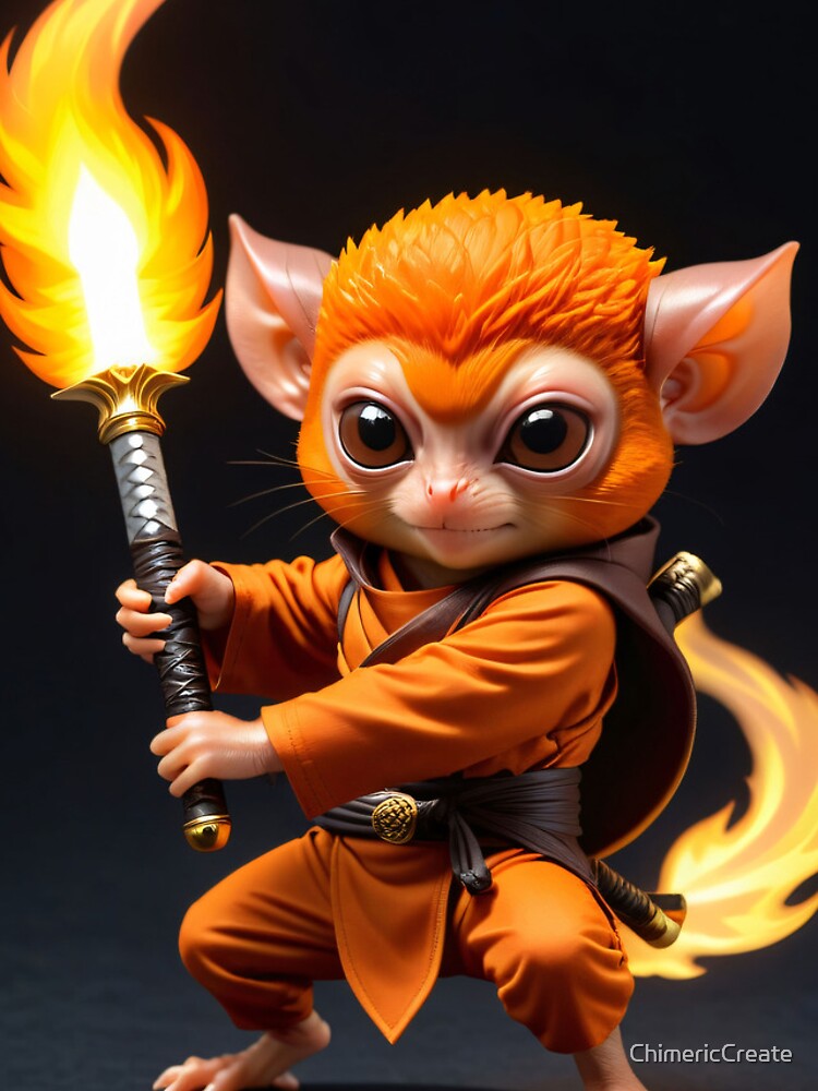 Thumbnail 4 of 4, iPhone Case, Samurai Tarsier designed and sold by ChimericCreate.
