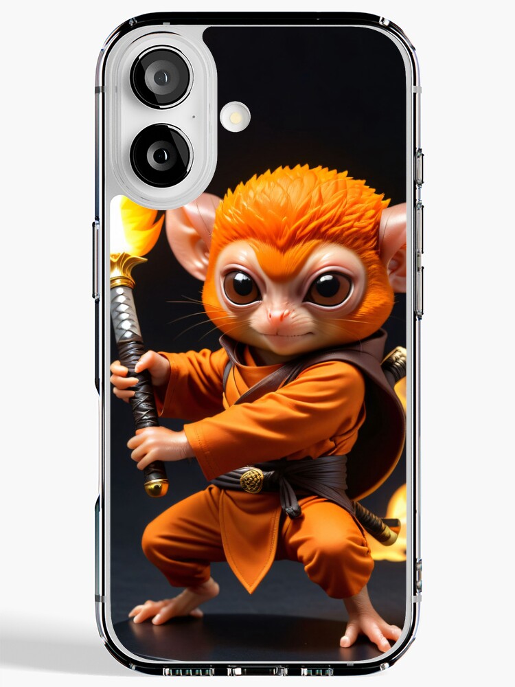 Thumbnail 1 of 5, iPhone Case, Samurai Tarsier designed and sold by ChimericCreate.