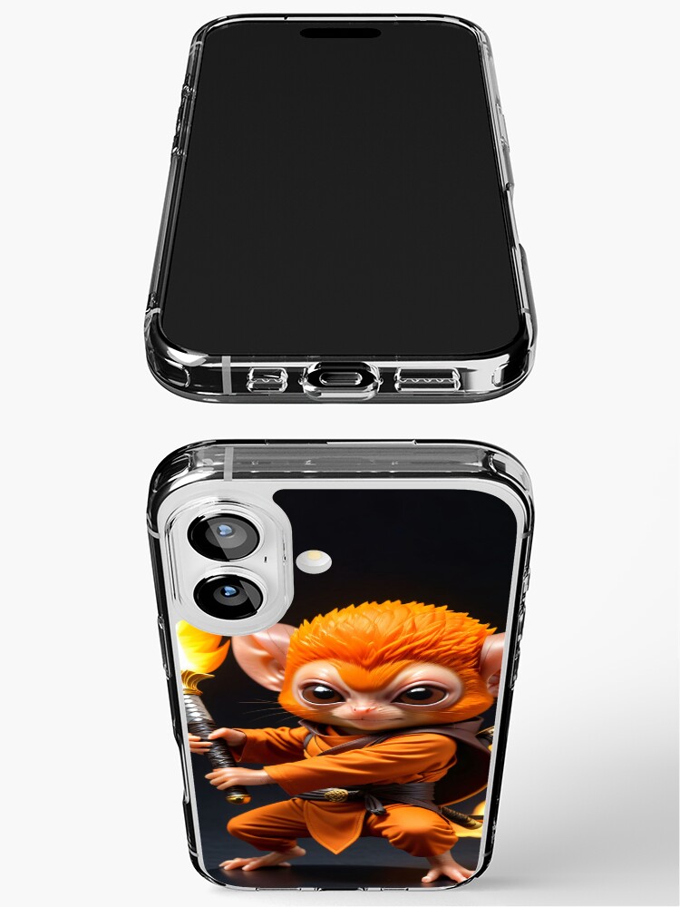 Thumbnail 3 of 5, iPhone Case, Samurai Tarsier designed and sold by ChimericCreate.