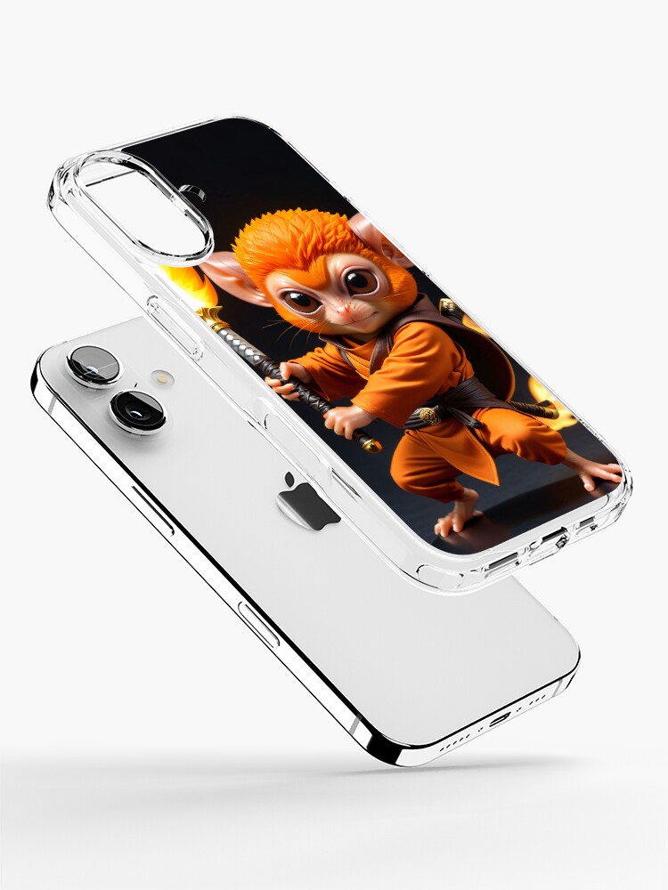 Thumbnail 2 of 5, iPhone Case, Samurai Tarsier designed and sold by ChimericCreate.