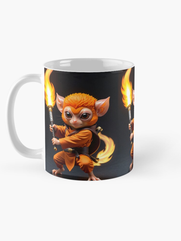 Thumbnail 5 of 6, Coffee Mug, Samurai Tarsier designed and sold by ChimericCreate.