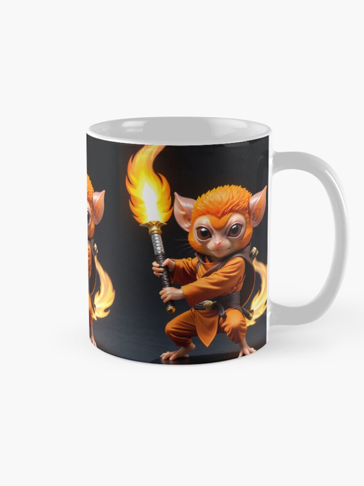 Thumbnail 3 of 6, Coffee Mug, Samurai Tarsier designed and sold by ChimericCreate.
