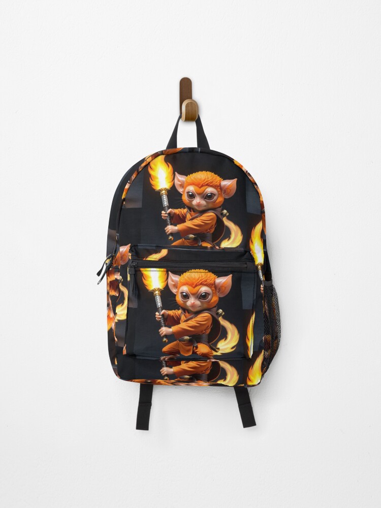Thumbnail 1 of 3, Backpack, Samurai Tarsier designed and sold by ChimericCreate.