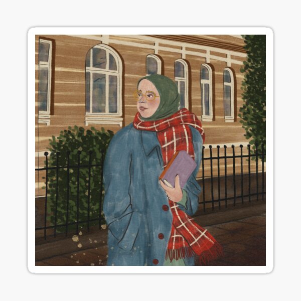 Item preview, Hijab Muslim Woman Book designed and sold by benanstudio.