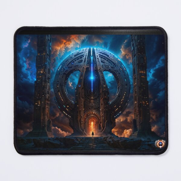 Item preview, The Othricin Portal Captivating AI Concept Sci-Fi Art by Xzendor7 designed and sold by Xzendor7 Digital Art Creations.