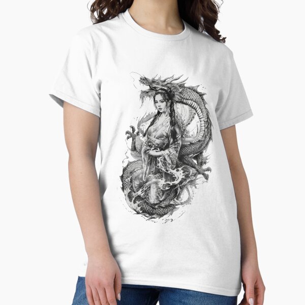 Women's T-Shirts [Out of Print] Stieg Larsson / The Girl with the Dragon Tattoo Relaxed Fit Tee (Dark Grey) (Womens) Girl with The Dragon Tattoo T-Shirt (Unisex) - Strand Magazine