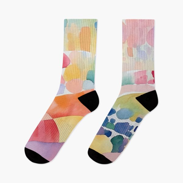 Item preview, watercolor-style abstraction of the paints 2 designed and sold by FlaskLab.