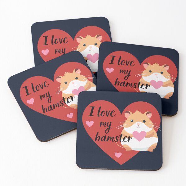 Item preview, I Love my Hamster designed and sold by AnulaArt.