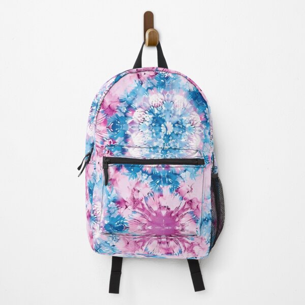 Item preview, Beautiful Groovy Tie Dye Pattern - Pink Psychedelic  - Blue designed and sold by RoyalStarsPatts.