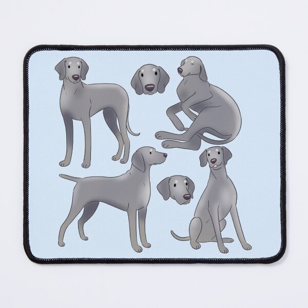 Item preview, Weimaraner dog pattern designed and sold by Yaragold.
