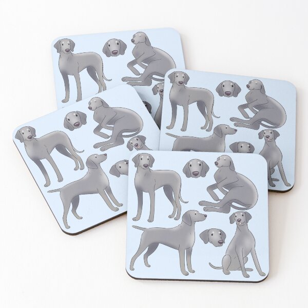 Item preview, Weimaraner dog pattern  designed and sold by Yaragold.