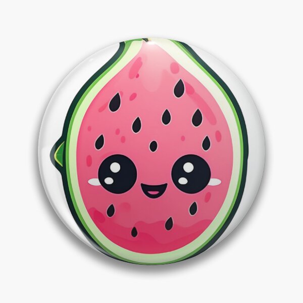 Item preview, Cheerful Chibi Watermelon Slice designed and sold by Alansil.