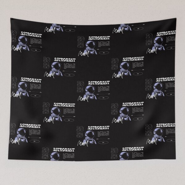 Item preview, ASTRONAUT | Black Background designed and sold by RM-Journey.