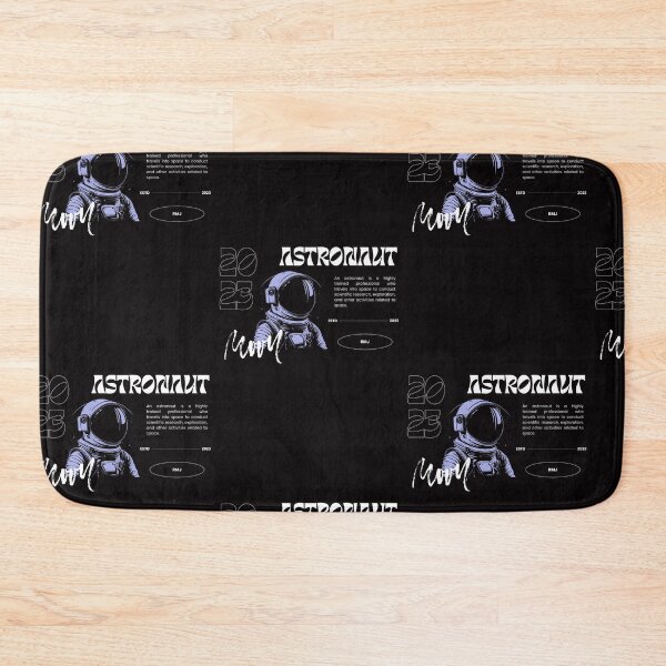 Item preview, ASTRONAUT | Black Background designed and sold by RM-Journey.